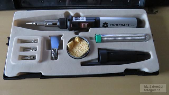 Plynová páječka Toolcraft